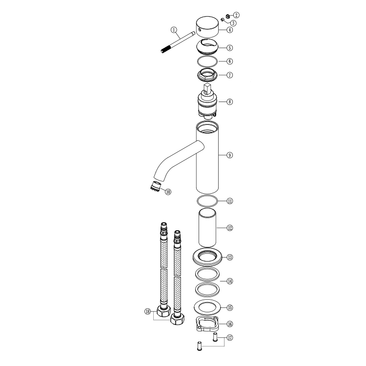 Neues Design Keramik-Kartusche – Basin Mixer Cartridge Bewertung und Preis